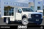 New 2024 Ford F-550 XL Regular Cab 4x2, 12' Scelzi WFB Flatbed Truck for sale #240086UP - photo 1