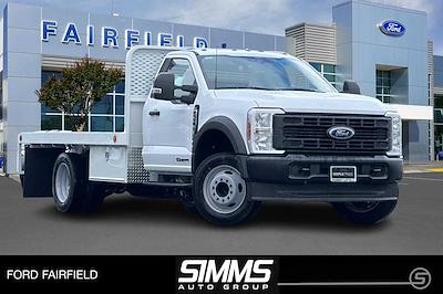 New 2024 Ford F-550 XL Regular Cab 4x2, 12' Scelzi WFB Flatbed Truck for sale #240113UP - photo 1