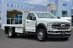 2024 Ford F-450 Regular Cab DRW 4x2, Scelzi WFB Flatbed Truck for sale #240279UP - photo 8