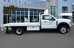 2024 Ford F-550 Regular Cab DRW 4x4, Scelzi WFB Flatbed Truck for sale #240553UP - photo 9