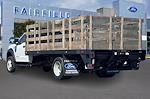 2020 Ford F-550 Regular Cab DRW 4x4, Stake Bed for sale #AP8399 - photo 2