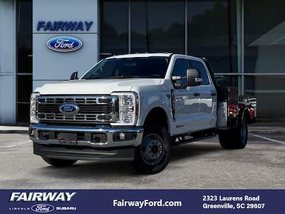 New 2024 Ford F-350 XL Crew Cab 4WD, Flatbed Truck for sale #Y1451 - photo 1