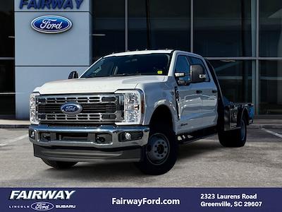 New 2024 Ford F-350 XL Crew Cab 4WD, Flatbed Truck for sale #Y1452 - photo 1