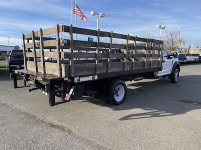 2017 Ford F-550 Regular Cab DRW 4WD, Stake Bed for sale #P57665 - photo 2