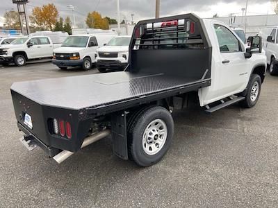 Used 2022 Chevrolet Silverado 3500 Work Truck Regular Cab 4WD, Flatbed Truck for sale #P58387 - photo 2