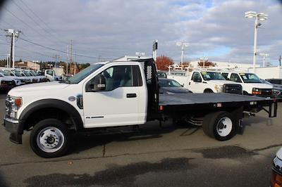 Used 2021 Ford F-550 XLT Regular Cab 4WD, Flatbed Truck for sale #P58415 - photo 1