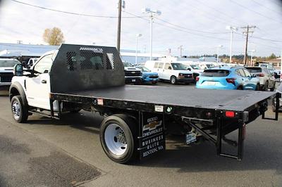 Used 2021 Ford F-550 XLT Regular Cab 4WD, Flatbed Truck for sale #P58415 - photo 2