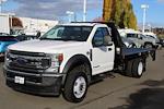 Used 2021 Ford F-550 XLT Regular Cab 4WD, Flatbed Truck for sale #P58415 - photo 3