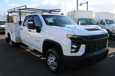 Used 2023 Chevrolet Silverado 3500 Work Truck Crew Cab 4WD, Service Truck for sale #P58442 - photo 1