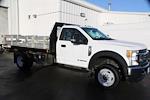 Used 2021 Ford F-550 XLT Regular Cab 4WD, Flatbed Truck for sale #P58555 - photo 1