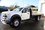 Used 2021 Ford F-550 XLT Regular Cab 4WD, Flatbed Truck for sale #P58555 - photo 4