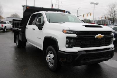 Used 2024 Chevrolet Silverado 3500 Work Truck Crew Cab 4WD, Dump Truck for sale #P58563 - photo 1