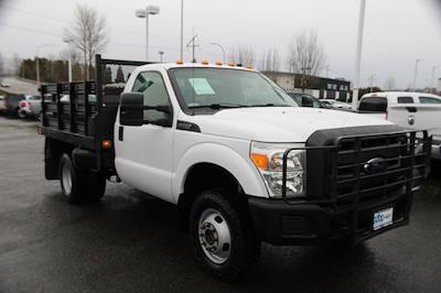 Used 2013 Ford F-350 XL Regular Cab 4WD, Stake Bed for sale #P58573 - photo 1