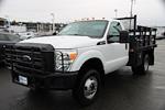 Used 2013 Ford F-350 XL Regular Cab 4WD, Stake Bed for sale #P58573 - photo 4