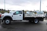 Used 2021 Ford F-550 XLT Regular Cab 4WD, Flatbed Truck for sale #P58612 - photo 5