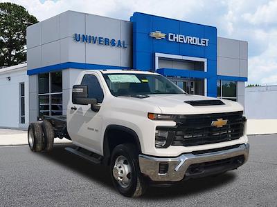 New 2025 Chevrolet Silverado 3500 Work Truck Regular Cab RWD, Cab Chassis for sale #6644 - photo 1