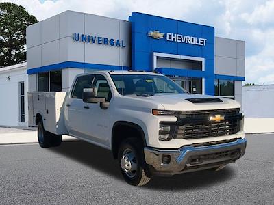 New 2024 Chevrolet Silverado 3500 Work Truck Crew Cab 4WD, 9' Knapheide Steel Service Body Service Truck for sale #7089 - photo 1