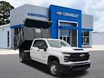 New 2024 Chevrolet Silverado 3500 Work Truck Crew Cab 4WD, PJ's Landscape Dump for sale #DT6399 - photo 1