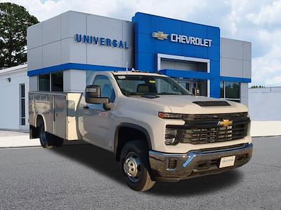 New 2024 Chevrolet Silverado 3500 Work Truck Regular Cab 4WD, 11' Reading SL Service Body Service Truck for sale #DT6769 - photo 1