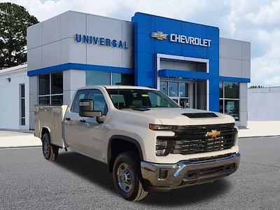 New 2025 Chevrolet Silverado 2500 Work Truck Double Cab 4WD, 8' 2" Reading Classic II Steel Service Truck for sale #DT7019 - photo 1