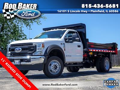 Used 2022 Ford F-450 XL Regular Cab 4x4, Dump Truck for sale #P6002 - photo 1