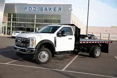 New 2023 Ford F-450 XL Regular Cab 4x4, Flatbed Truck for sale #T23578 - photo 1