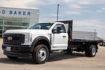 New 2024 Ford F-600 XL Regular Cab 4x2, 16' 5" Knapheide Heavy-Hauler Junior Flatbed Truck for sale #T24372 - photo 8