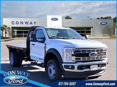 2023 Ford F-450 Regular Cab DRW 4x4, PJ's Flatbed Truck for sale #32888 - photo 1