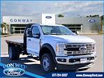 2023 Ford F-450 Regular Cab DRW 4x4, PJ's Flatbed Truck for sale #32888 - photo 1