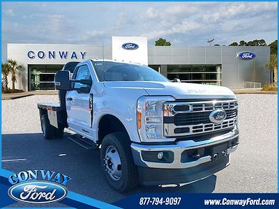 2024 Ford F-350 Regular Cab DRW 4x4, Flatbed Truck for sale #33206 - photo 1
