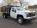 New 2024 Chevrolet Silverado 3500 Work Truck Regular Cab 4x4, Stake Bed for sale #W2973 - photo 12