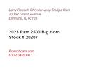 2023 Ram 2500 Crew Cab 4x4, Pickup for sale #L6369 - photo 3
