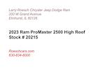 2023 Ram ProMaster 2500 High Roof FWD, Empty Cargo Van for sale #20215 - photo 4