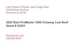 New 2023 Ram ProMaster 3500 Standard Roof FWD, American Cargo by Midway Box Van for sale #20361 - photo 3