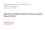 New 2023 Ram ProMaster 3500 Standard Roof FWD, American Cargo by Midway Box Van for sale #20364 - photo 3