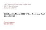 New 2023 Ram ProMaster 3500 Standard Roof FWD, American Cargo by Midway Box Van for sale #20628 - photo 3