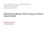 2023 Ram ProMaster 3500 Standard Roof FWD, American Cargo by Midway Liberty II Box Van for sale #20639 - photo 4