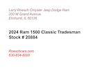 2024 Ram 1500 Classic Quad Cab 4x4, Pickup for sale #20884 - photo 3