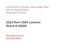 2023 Ram 3500 Crew Cab 4x4, Pickup for sale #L6367 - photo 4