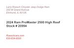 New 2024 Ram ProMaster 2500 High Roof FWD, Empty Cargo Van for sale #20994 - photo 4