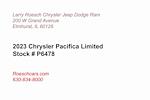 Used 2023 Chrysler Pacifica Limited FWD, Minivan for sale #P6478 - photo 3