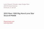 Used 2023 Ram 1500 Lone Star Crew Cab 4x4, Pickup for sale #P6488 - photo 3