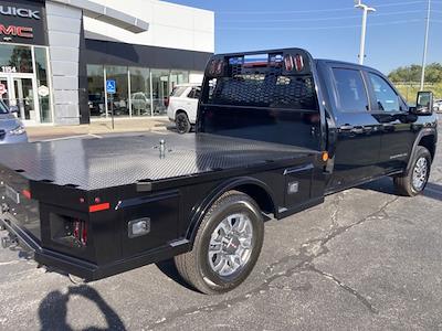 New 2024 GMC Sierra 3500 Pro Crew Cab 4WD, 8' 9" Knapheide PGTC Gooseneck Flatbed Truck for sale #2621541 - photo 2