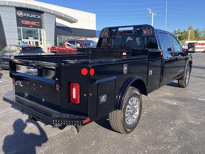 New 2024 GMC Sierra 3500 Pro Crew Cab 4WD, 9' 2" Knapheide PGTD Gooseneck Flatbed Truck for sale #2621545 - photo 2