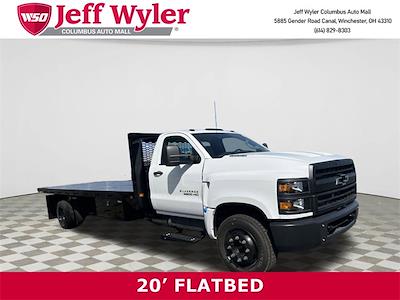 New 2023 Chevrolet Silverado 6500 Regular Cab 4x2, 20' 6" Knapheide Heavy-Hauler Junior Flatbed Truck for sale #56901056 - photo 1