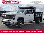 New 2025 Chevrolet Silverado 3500 Work Truck Crew Cab 4x4, Dump Truck for sale #56901105 - photo 3