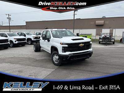 New 2024 Chevrolet Silverado 3500 Work Truck Crew Cab 4x4, Cab Chassis for sale #3FL1072 - photo 1