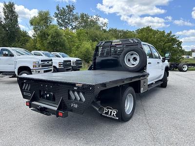 New 2024 Chevrolet Silverado 3500 Work Truck Crew Cab 4x4, 9' Bedrock Limestone Series Flatbed Truck for sale #3FL1082 - photo 2