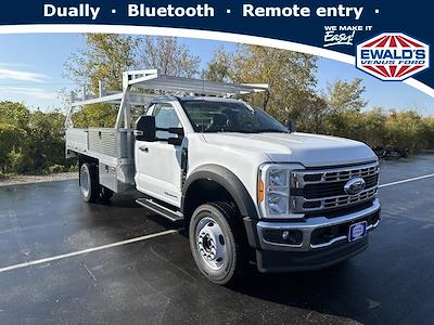 2023 Ford F-550 Regular Cab DRW 4WD, Monroe Truck Equipment TradesPRO™ Flatbed Truck for sale #G15325 - photo 1