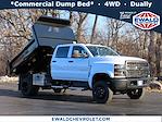 New 2023 Chevrolet Silverado 6500 Work Truck Crew Cab 4WD, 9' Crysteel E-Tipper Dump Truck for sale #23C472 - photo 1